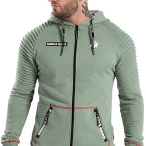 Gorilla wear pánská mikina georgia zelená
