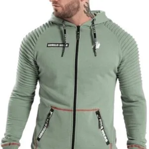 Gorilla wear pánská mikina georgia zelená - s