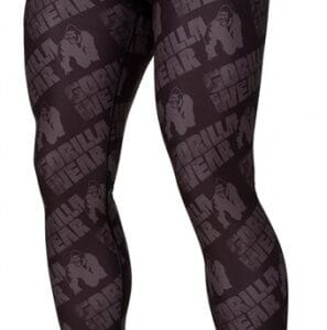 Gorilla wear pánské legíny san jose men's tights black/gray výprodej
