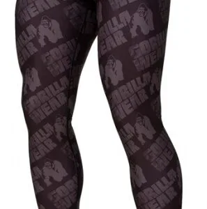 Gorilla wear pánské legíny san jose men's tights black/gray výprodej