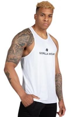 Gorilla wear pánské tílko carter strech tank top white