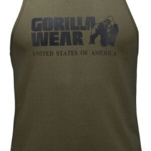 Gorilla wear pánské tílko classic tank top army green