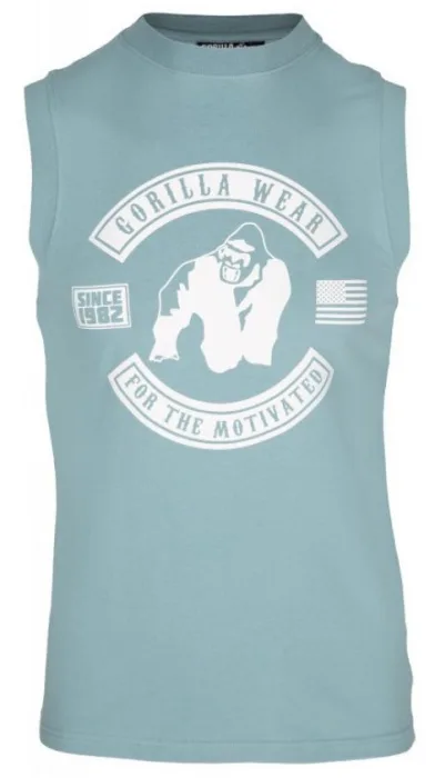 Gorilla wear pánské tílko tulsa blue - 3xl