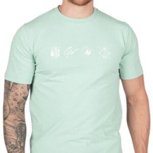 Gorilla wear pánske tričko swanton zelené