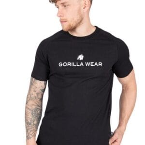 Gorilla wear pánské triko davis t-shirt black - s