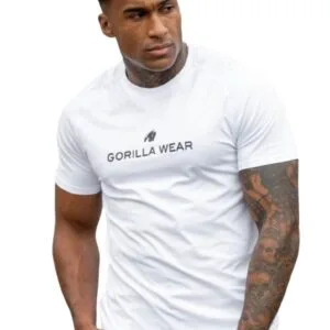 Gorilla wear pánské triko davis t-shirt white