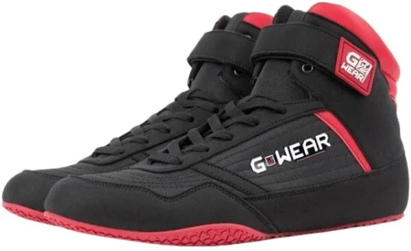 Gorilla wear sportovní tenisky classic high tops černá/červená