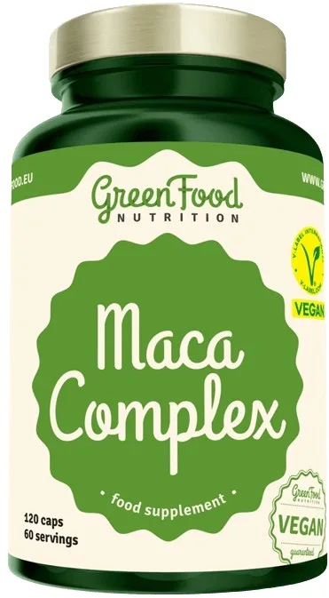 Greenfood maca complex 120 kapslí
