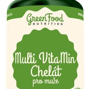 Greenfood multi vitamin chelát pro muže 90 kapslí