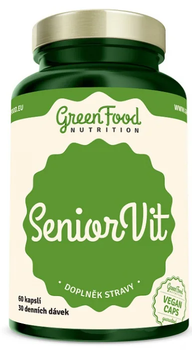 Greenfood seniorvit 60 kapslí