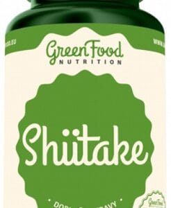 Greenfood shiitake extract 120 kapslí