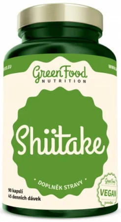 Greenfood shiitake extract 120 kapslí