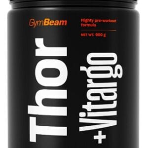 Gymbeam předtréninkový stimulant thor fuel + vitargo 600 g