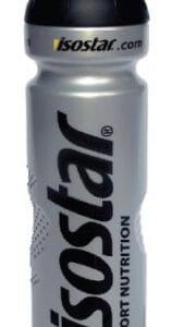 Isostar láhev bidon 1000 ml - stříbrná (push pull)