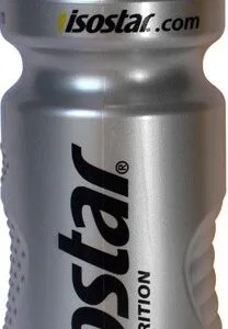 Isostar láhev bidon 650 ml - stříbrná (push pull)