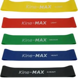 Kine-max mini loop resistance band kit posilovací guma