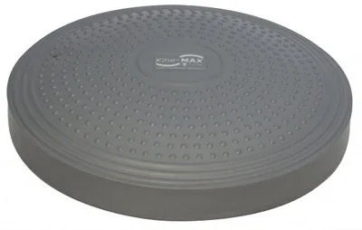 Kine-max professional balance pad - balanční čočka - stříbrná