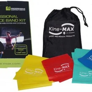 Kine-max professional resistance band kit (set posilovacích gum level
