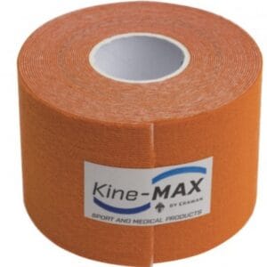 Kine-max tape super-pro cotton kinesiologický tejp - oranžová