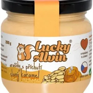 Lucky alvin arašídy s příchutí slaný karamel