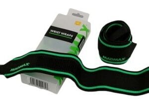 Mad max elastická bandáž na zápěstí black/green mfa298