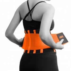 Mad max slimming belt mfa277 oranžová - l