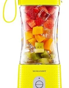 Morgenvit přenosný mixér 380 ml - žlutá