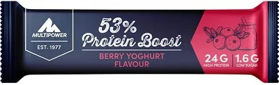Multipower 53% protein bar 45 g - mix berry/jogurt