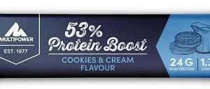 Multipower 53% protein bar 45g - cookies & cream