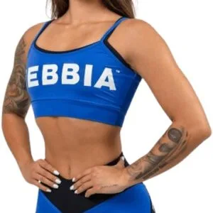 Nebbia dvouvrstvá sportovní podprsenka flex 241 modrá