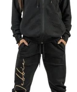 Nebbia intense dámská sportovní mikina 845 černá - xs