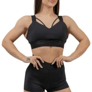 Nebbia intense dámská sportovní podprsenka s výstuží iconic 844 černá