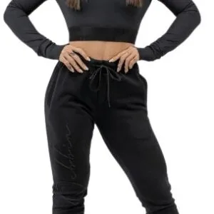 Nebbia intense dámské volné tepláky 846 černé