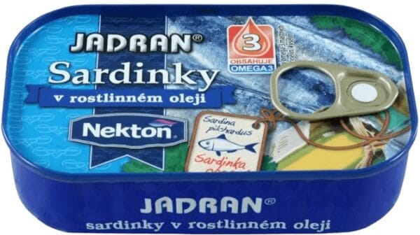 Nekton sardinky jadran 125 g - v rostlinném oleji