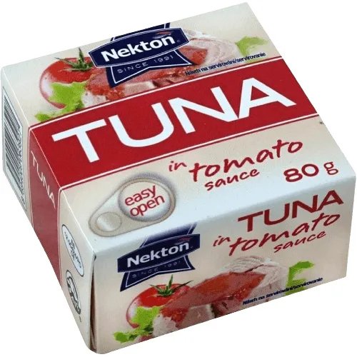 Nekton tuňák celý 80 g - v rajčatové omáčce