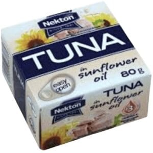 Nekton tuňák celý 80 g - ve slunečnicovém oleji