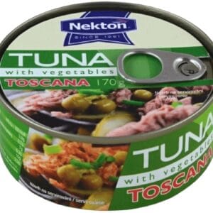 Nekton tuňák kousky se zeleninou 170 g - toscana