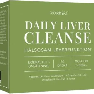 Nordbo daily liver cleanse 60 kapslí