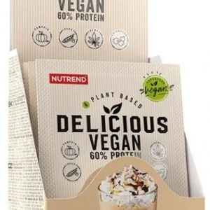 Nutrend delicious vegan protein 5x30 g - latte macchiato