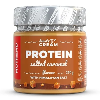 Nutrend denuts cream 250 g slaný karamel s proteinem