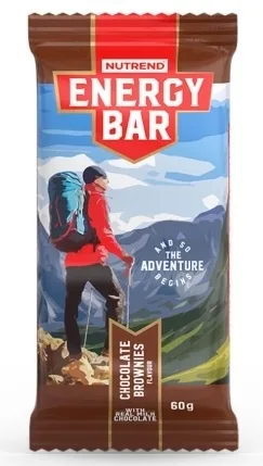 Nutrend energy bar 60 g - čokoládové brownies