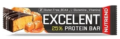 Nutrend excelent protein bar 85 g - slaný karamel