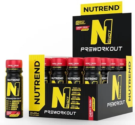 Nutrend n1 pre-workout shot 20x60 ml