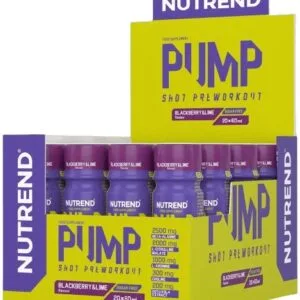 Nutrend pump shot 20x60 ml - ostružina/limetka