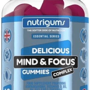 Nutrigums mind & focus complex 60 gummies