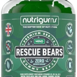 Nutrigums rescue bears 60 gummies
