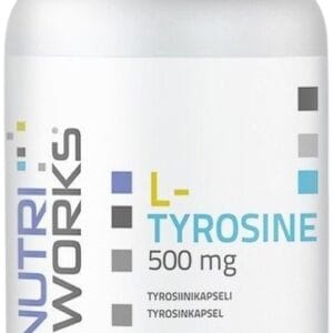 Nutriworks l-tyrosine 500mg 90 kapslí