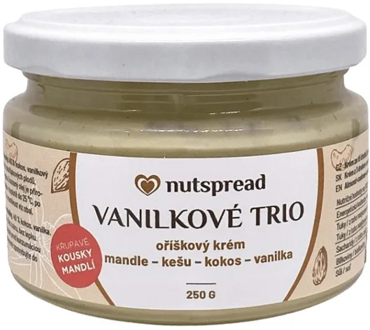 Nutspread vanilkové trio 250 g