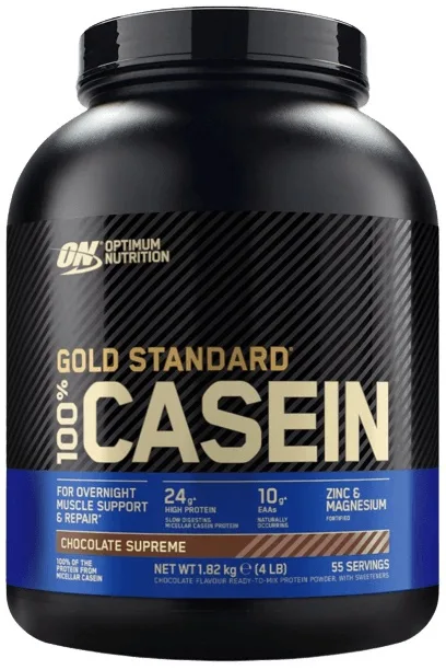 Optimum nutrition 100% casein protein 1818g - jahoda