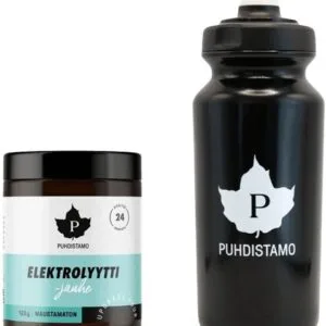 Puhdistamo electrolyte powder 120g + láhev 500 ml zdarma